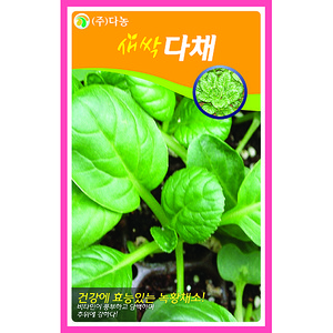새싹다채(비타민채)씨앗-12g(약20ml)/새싹채소씨앗