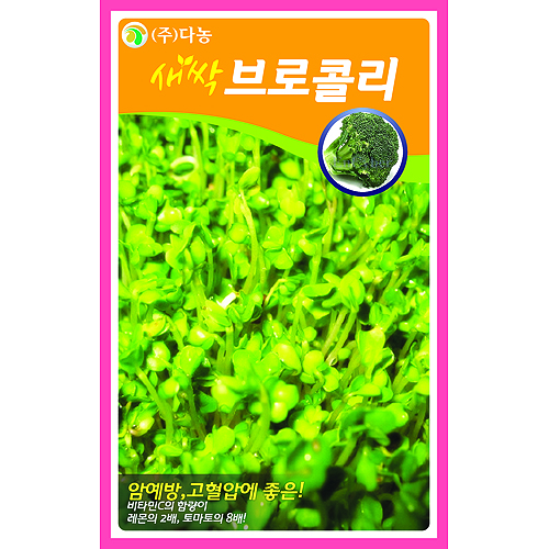 새싹브로콜리씨앗 12g/새싹채소씨앗